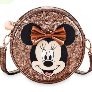 Brand New  Disney Resort Minnie Mouse Sequins Shoulder Bag For Girls GIFT